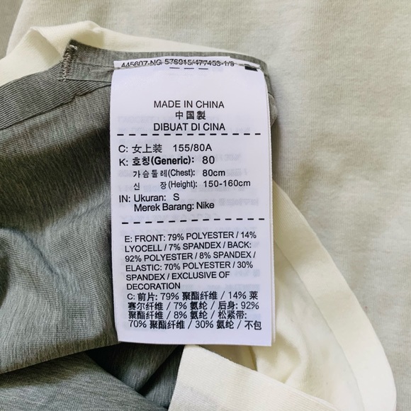 Nike Lab X JFS Johanna F Schneider Asymmetric Tank Top Size Small - Picture 6 of 8